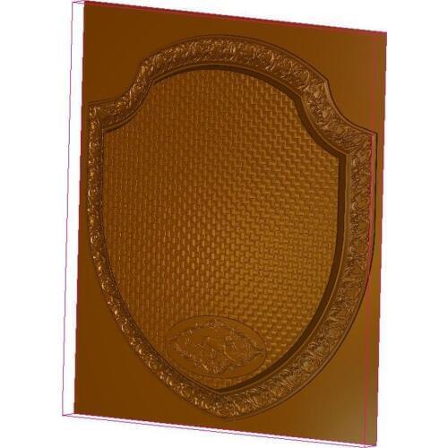 3d model relief for cnc in STL file locket_6