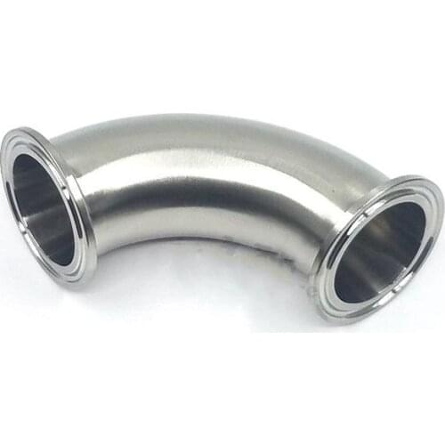 4" Tri Clamp x 102mm Pipe OD SUS 304 Stainless Steel 90 Degree Elbow Sanitary Fitting Home Brew Beer Wine