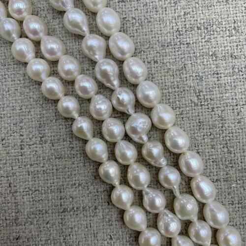 Promotion 7-8MM 48Pcs/Strand Baroque Water Drop 100% Natural Freshwater Pearl Loose Beads Charms DIY Jewelry Makings Findings