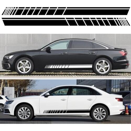 Car Side Stickers for Audi BMW Ford Volkswagen Toyota Renault Peugeot Mercedes Honda Mini Auto Vinyl Film Car Tuning Accessories