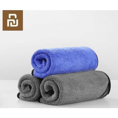 Car Cleaning Towel Soft Cloth Duster Microfiber Car Wash Towel Water Absorption Anti-Static Wash Towel Quick Dry 30*30/30*60