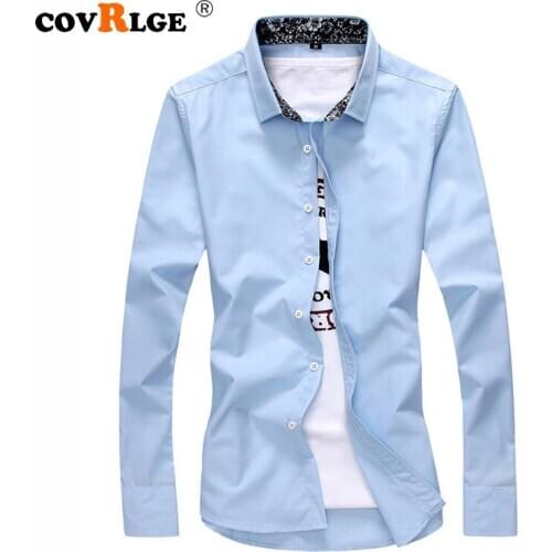Covrlge Men's Dress Shirts