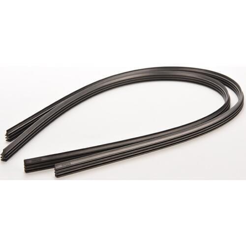 Hot Sale 1Pcs Black Silicone Wiper Blade Frameless for Car Bus Windshield 2size choice 24/26in