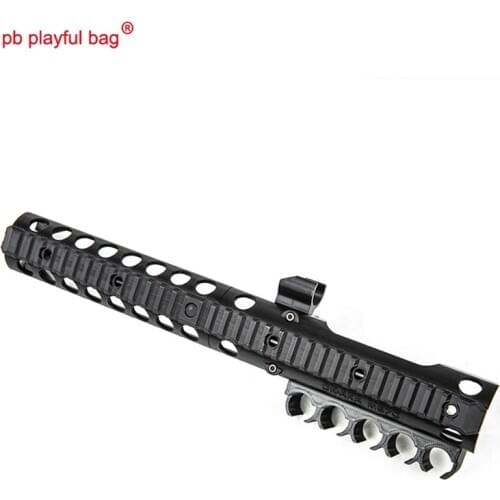 PB Playful bag Outdoor sports cs toy AKA Remington M870 tactical fishbone handrail guide 3D printed water bullet gun OD135