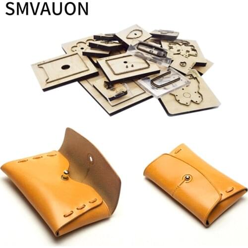 Classic Fashion Wooden Mold Cutting Diy Coin Purse Mold Scrapbook Suitable For Die Cutting Machine