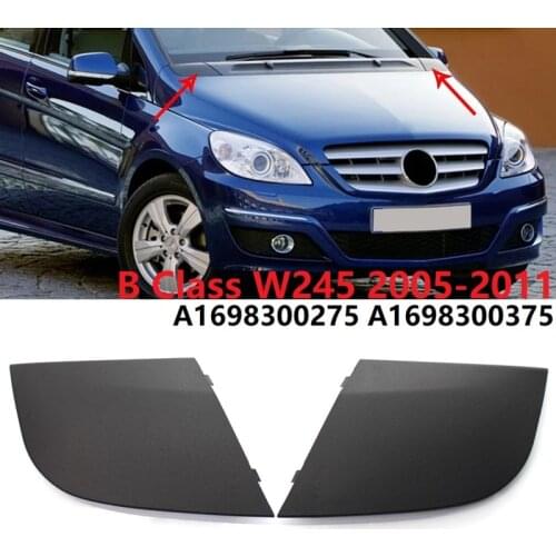 Engine Hood Hinge Cover Water Drain Cover Hood Corner Guard for Mercedes for Mercedes Benz MB B Class W245 2005-2011