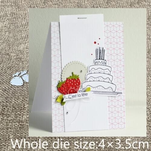 XLDesign Craft Metal Cutting Dies cut dies Strawberry decoration scrapbook Album Paper Card Craft Embossing die cuts