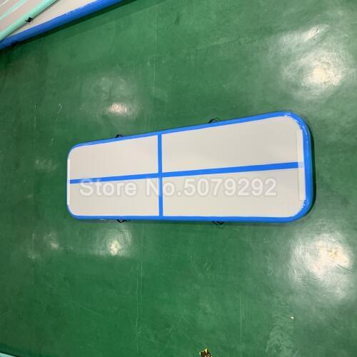 Blue Color Inflatable Airtrack 3M Home Use Air Floor/Bouncing Mat/Crash Air Board DWF Air Block WaterProof Gym Mat/Bouncing Mat