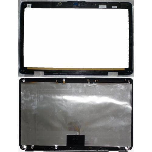 NEW laptop LCD back Cover for Dell Inspiron 1545 1546 A shell/LCD Front Bezel Cover black PN M685J