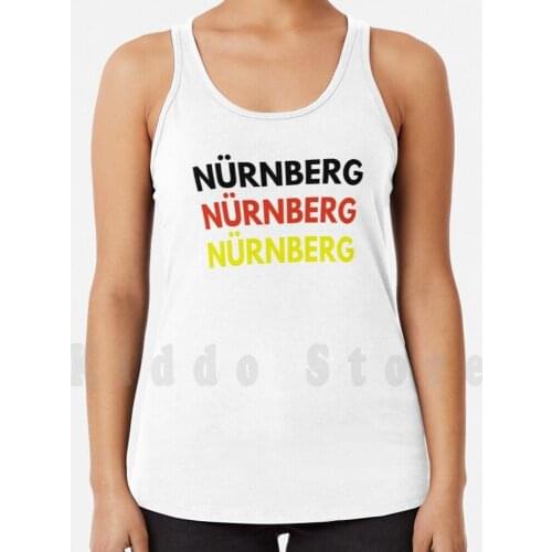 Nurnberg , Germany Tank Tops Vest Sleeveless Nuremberg Germany Germany Color Germany Flag