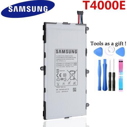 Original Battery For SAMSUNG T4000E 4000mAh For Samsung Galaxy Tab3 7.0 T210 T211 T2105 T217a SM-T210 Replacement Tablet Battery