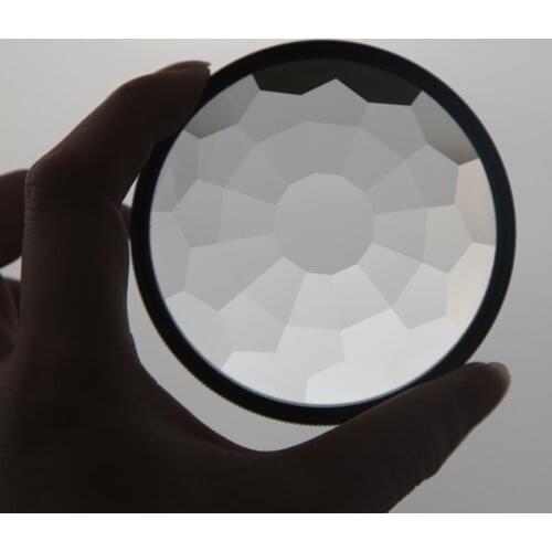 Colorful Prism 77mm Glass Filter Kaleidoscope Prism for photo Variable Number of Shooting Objects Gourmet Effect SLR Accessories