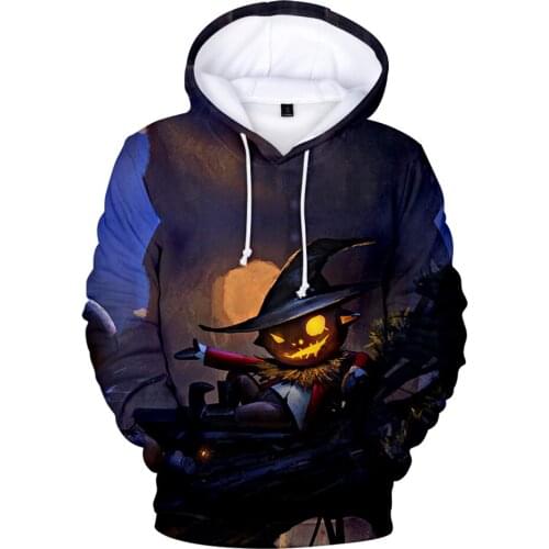 WAMNI Halloween Hoodies Sweatshirt Hip Hop Casual Streetwear Hooded Sweatshirt Pullover Polyester Unisex Loose 2020 Pumpkin