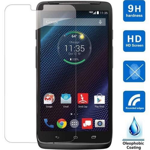 Premium Tempered Glass For Motorola Droid Turbo XT1254 Maxx XT1225 Screen Protector 9H Toughened Protective Film