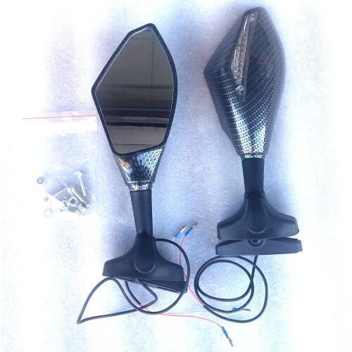 ZZR 400 1991 1992 1993 1994 1995 1996 1997 1998 2007 Motorcycle Rearview Mirror with turning light For Kawasaki ZZR400 1991-2007