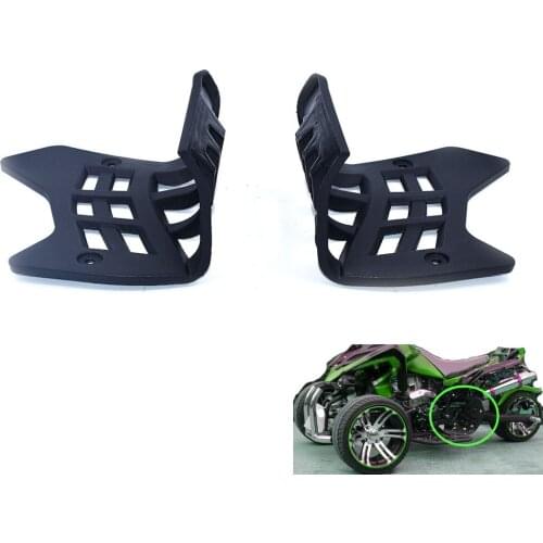 1 Pair Foot Rest Guard ATV Footrest for Small Mars Model Chinese off-road 4-wheels vehicle Quad Jinling 250cc