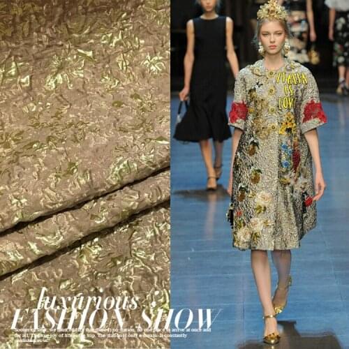 140cm three-dimensional jacquard fabric meter windbreaker dress jacquard polyester fabric wholesale jacquard polyester cloth