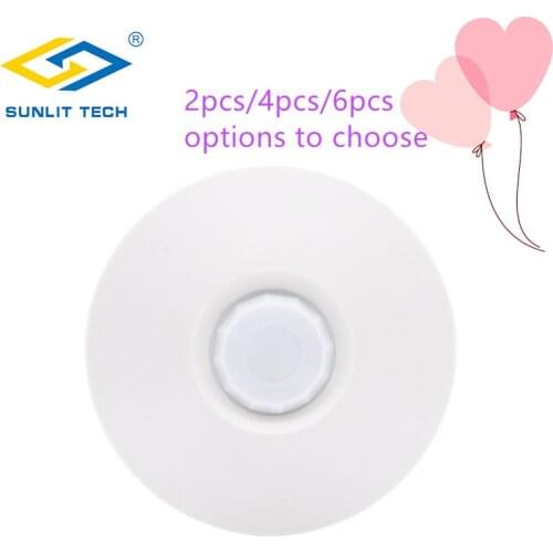 2/4/6pcs Wired 360 Degree Detection Ceiling Mount PIR Motion Sensor Infrared Detector for Smart Home Security Alarm System