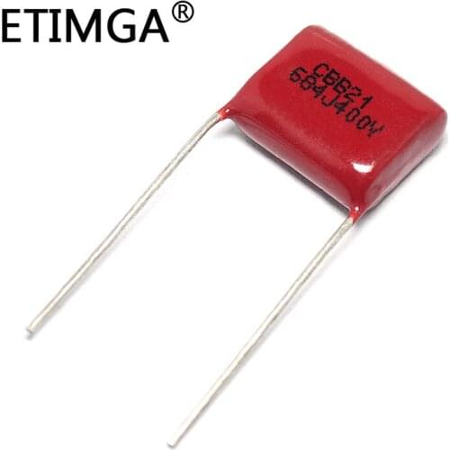 5PCS/LOT CBB Capacitor 400V 684J 680nF 0.68uf 400V/684 Polypropylene Film Capacitor