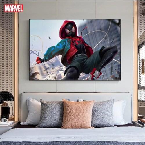 5D Diamond Painting Superhero Marvel Poster Spiderman Character Diamond Embroidery Cross Stitch Kits Home Decoration Picture