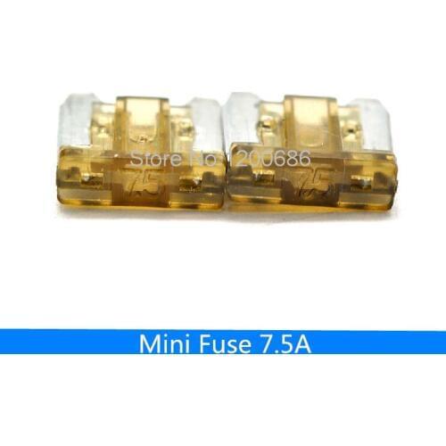 7.5A Micro Mini Assorted Set Kit ATO ATC ATM Blade Fuse Car Auto Truck Motorcycle Caravan Boat