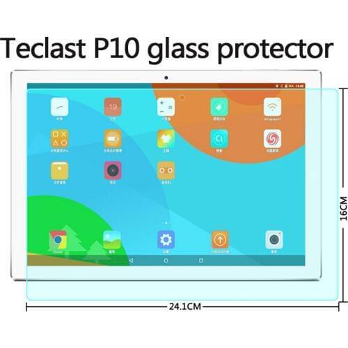 9H Real Tempered Glass Screen Protector For Teclast P10 Octa Core 10.1 inch Tablet Protective Film