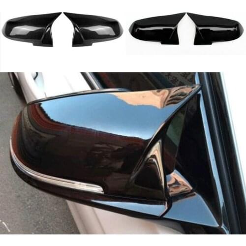 For BMW 1 2 3 4 X Series Rear View Side Mirror Cover F20 F21 F22 F23 F30 F32 F36 X1 E84 F87 M2 Carbon fiber pattern Accessories