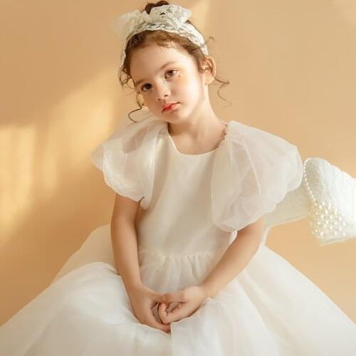 Flower Girls Dresses for Wedding Baby Girl Dress Birthday Wedding Party Dress Girl Evening Dress Tulle Princess Ball Gown CL594
