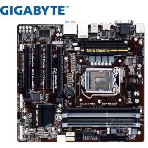 Gigabyte GA-B85M-D3H Used Desktop motherboard boards PC LGA 1150 DDR3 B85M-D3H 32GB original mainboard