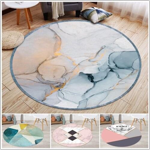 Circular Carpet Hanging Basket Hanging Chair Floor Mat Living Room Bedroom Bedside Carpet Home Decoration Carpet