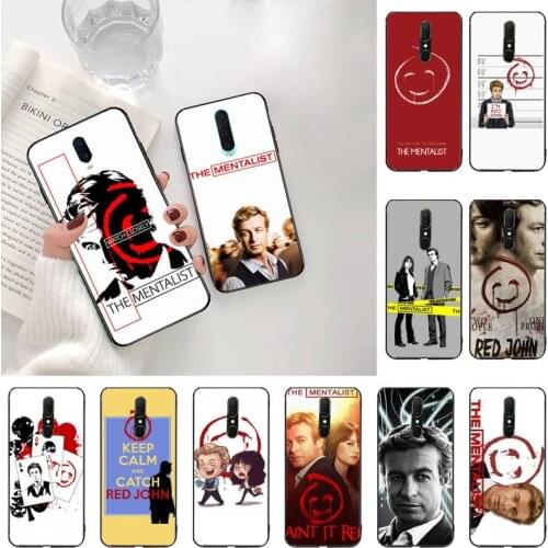 The Mentalist Red John Simon Baker Phone Case For Oppo A5 A9 2020 Reno2 z Renoace 3pro Realme5Pro