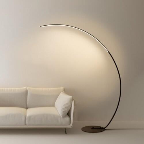 Minimalist Modern Led Floor Lamp Living Room Home Decor Light Fixture Indoor Lighting Sofa Lamp Bedroom Bedside Lamp Floor Lamps