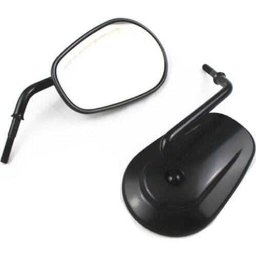 Motorcycle Rear Side Mirrors For Harley Cross Bones Dyna Electra Glide Road Glide Road King Roadster Softail Sportster