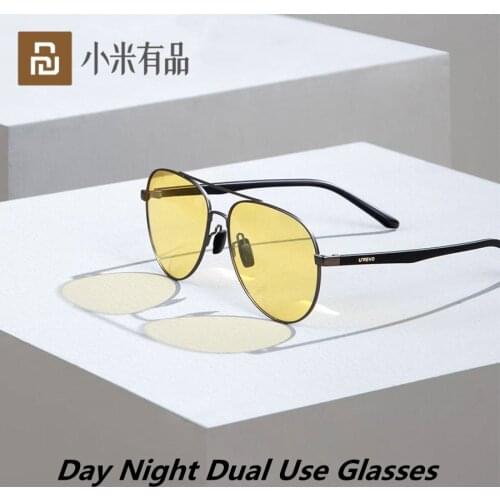 Sunglasses Smart Discolor Vintage Driving Glasses Day Night Dual Use Glasses Men For Fishing Camping Hiking From Xiaomi Youpin