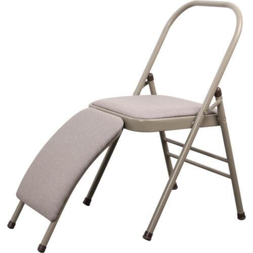 New Multifunctional Professional Folding Yoga Chair Bold Steel Tube Comfortable Yoga Auxiliary Comprehensive Training Equipment