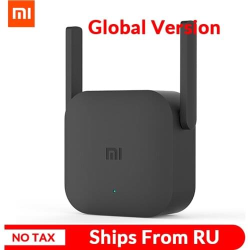 Global Version Xiaomi WiFi Repeater Pro 300M Mijia Amplifier Network Expander Router Power Extender Roteador 2 Antenna Router