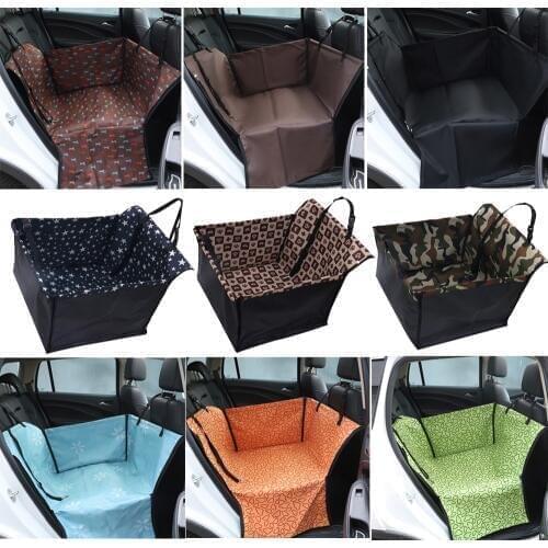 Waterproof Pet Dog Car Rear Back Single Seat Cover Carrier Cat Mat Blanket Hammock Cushion Protector pet supplies