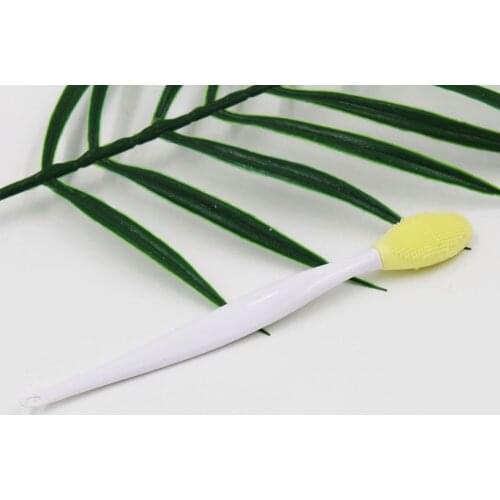 2pcs Eco Friendly Tool Facial Cleansing Brush Double-sided Space Saving Face Washing Silica Gel Exfoliating Skin Care Scrub