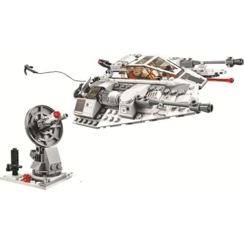 333PCS New 20th Edition Star Space Ship Series Snowspeeder Snowfield Aircraft Fit Building Blocks Bricks For Kid Gifts Toys