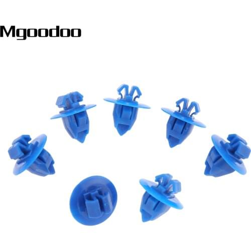 50Pcs Car Fastener Guard Board Shield Retainers Push Type Nylon Rivets Door Trim Clips 8mm Hole For Toyota Camry Han Landa D126