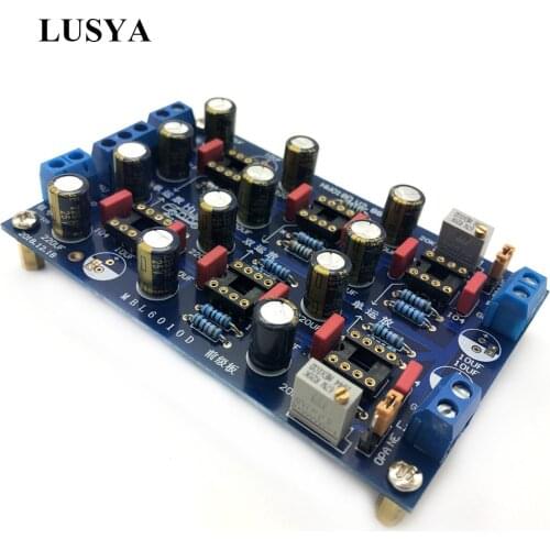 Lusya HIFI MBL6010D Preamp Tone audio Board Pre-signal Buffer Amplifier Board T0047