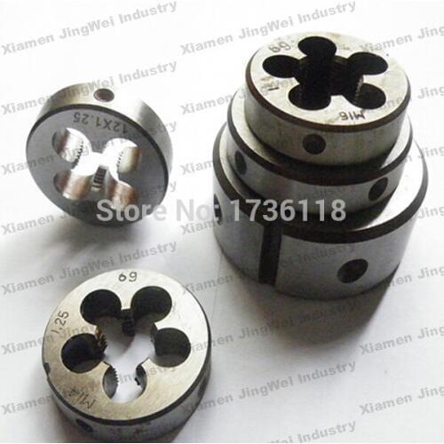 Free shipping Round thread dies M8X1.0, metric screw thread round dies