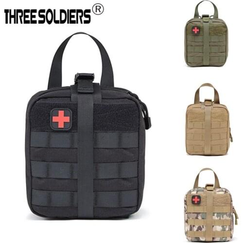 Outdoor tactical multi function Molle large medical bag field survival first aid kit bag bag accessories package