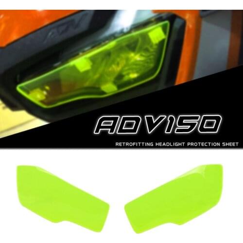 For HONDA ADV150 ADV 150 2019 2020 Motorcycle Front Headlight Screen Guard Lens Cover Shield Protector