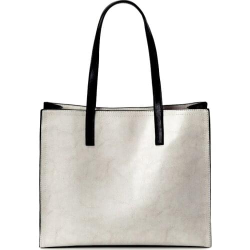 OCEHNUU Simple Elegant Women Handbags Purses Luxury Designer 2020 Ladies Shoulder Soft Leather Bag Woman Large Torebka Damska