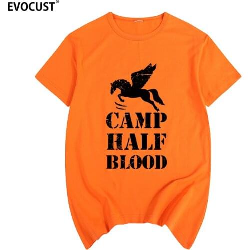 Camp half blood Percy Jackson Halloween Costume New Fashion Ladies T-shirt Cotton Men T shirt New TEE TSHIRT Womens