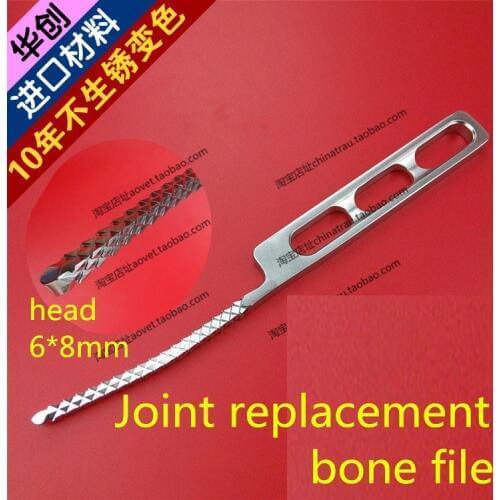 Medical orthopedic instrument stainless steel joint operation bone file Hip joint knee replacement Grinding bone Bone saw sharp
