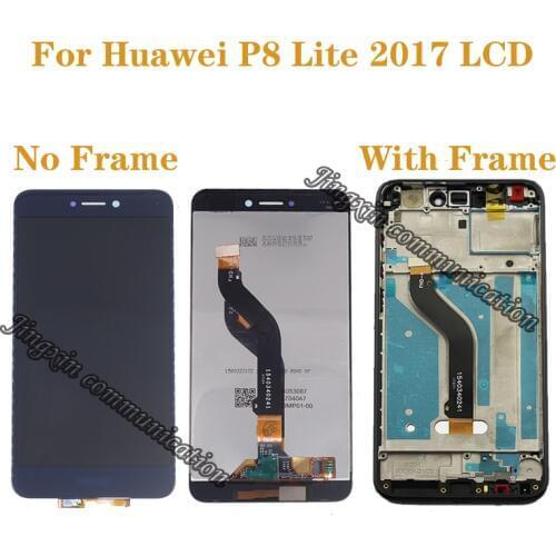 Original display for Huawei P8 Lite 2017 LCD + touch screen replacement For P8 LITE 2017 PRA-LA1 PRA-LX1 PRA-LX3 LCD with frame