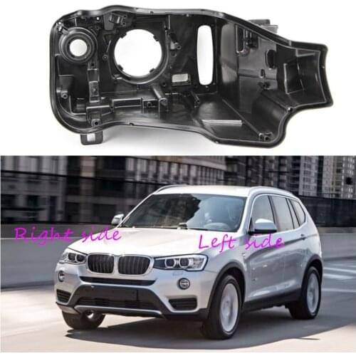Headlight Base For BMW X3 F25 2014 2015 2016 2017 Headlamp House Car Rear Base Front Auto Headlight Back House