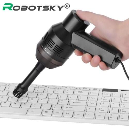 Portable Mini Handheld USB Keyboard Vacuum Cleaner Brush For Laptop Desktop PC Computer Cleaners Tools